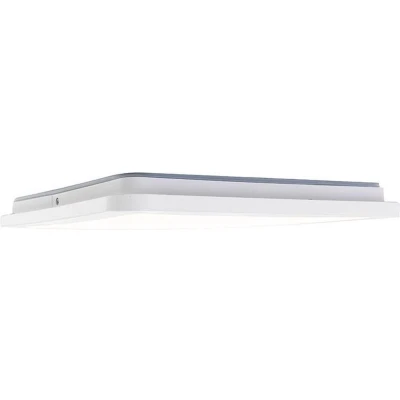 Afbeelding van ETH Anne LED plafonnière 4 settings wit 22.5x2.7cm 12W IP44 Vierkant