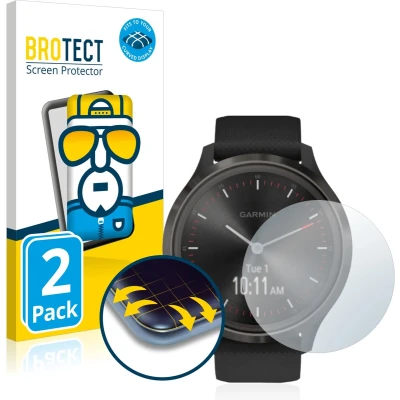 Afbeelding van BROTECT Volledig bedekkende screen protector, Smartwatch beschermfolie, Transparant