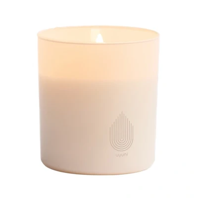 Afbeelding van Uyuni Glas LED kaars 9,2 cm x 10,2 Vanilla