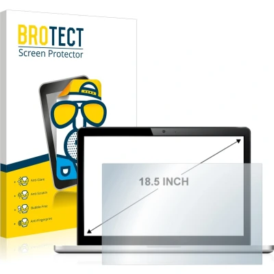 Afbeelding van BROTECT Screenprotector voor Laptops met 18.5 inch Schermen [410 mm x 231 mm, 16:9] Folie Beschermfolie matte