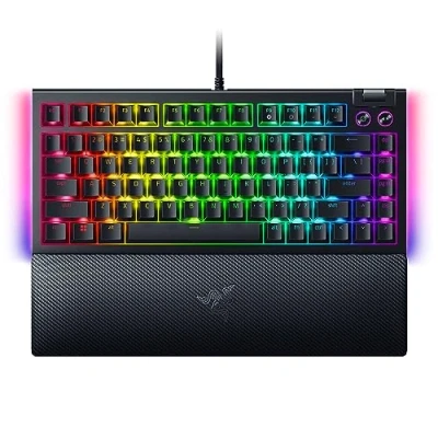 Afbeelding van RAZER BlackWidow V4 75perc Intl. US Gaming toetsenbord Kabelgebonden QWERTY, Engels Zwart Verlicht