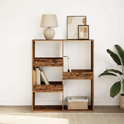 Afbeelding van vidaXL Boekenkast / kamerscherm 100x33x115 cm oud houtkleurig