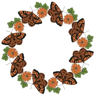Afbeelding van Sizzix Clear Stamps by Lisa Jones Nature Butterflies (13pcs) (666642)