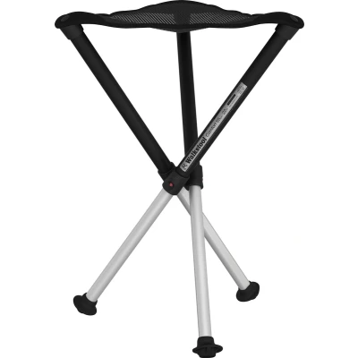 Afbeelding van Walkstool Comfort XL Klapkrukje Zwart, Zilver 63547 Belastbaarheid (gewicht) (max.) 225 kg