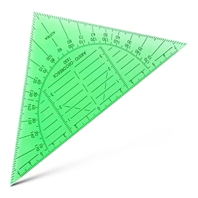 Afbeelding van Aristo geodriehoek 14 cm flexibel groen AR 1550GR