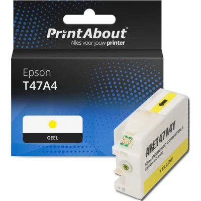 Afbeelding van Huismerk Epson T47A4 Inktcartridge Geel