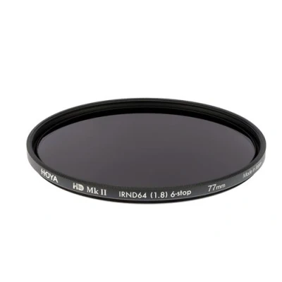 Image de Filtre Hoya HD MkII IRND64 77mm pour Appareil photo Réflex Noir