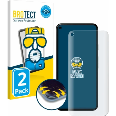 Afbeelding van BROTECT Screenprotector voor Google Pixel 5 Folie Beschermfolie matte volledig dekking (2 Stuks)