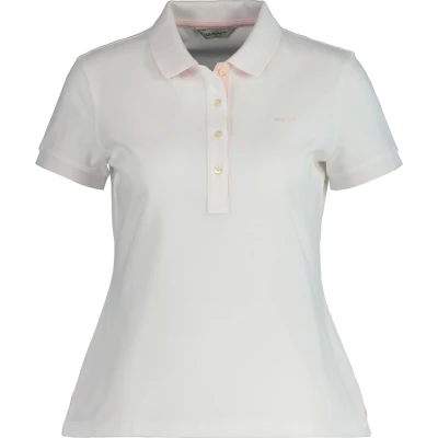 Afbeelding van GANT Poloshirt, Dames, Maat: Large, Weiß