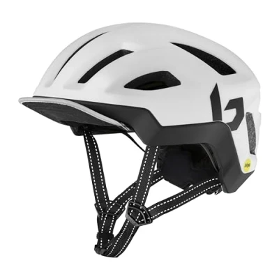 Afbeelding van Bollé Fietshelm React Mips 52 55 Cm Eps Matwit Maat S