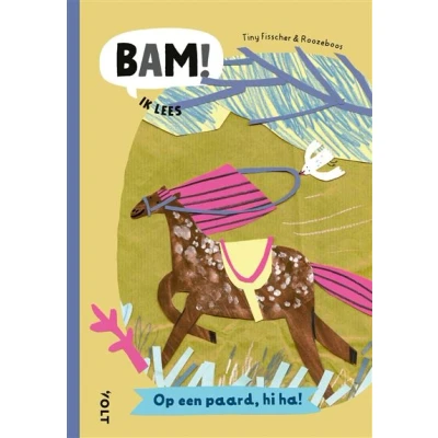 Image de Op een paard, hi ha!