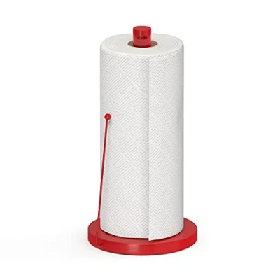 Afbeelding van stardis Simply Rolhouder van robuust en duurzaam roestvrij staal (rood)