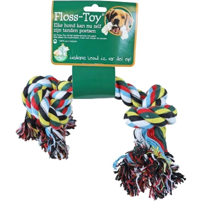 Afbeelding van Floss toy gekleurd groot Gebr. de Boon