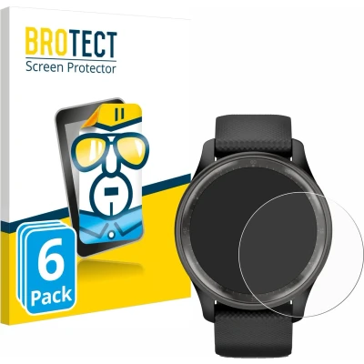 Afbeelding van BROTECT Screenprotector voor Garmin Vivomove Trend Folie Beschermfolie transparant (6 Stuks)