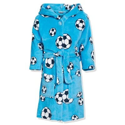 Afbeelding van Playshoes Fussball Badjas voor kinderen, Maat: 146/152, Original