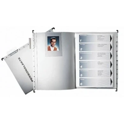 Afbeelding van Leitz Personeelsmap Personalmappe 300410085 Aantal onderverdelingen:5 Grijs 1 stuk(s)