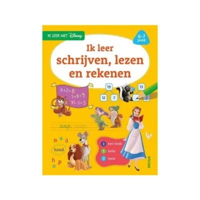 Afbeelding van Disney Ik leer schrijven, lezen en rekenen 6 7 jaar