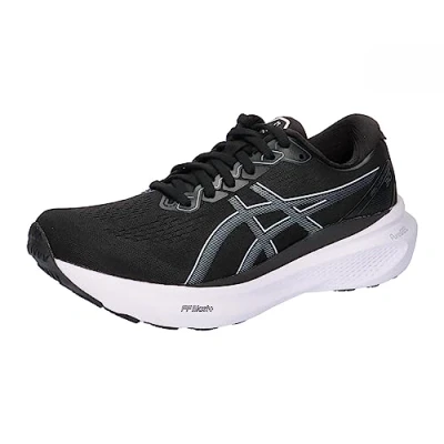 Afbeelding van Asics Gelkayano 30 Stabiliteit hardloopschoenen, Dames, Maat: 36, Black sheet rock Kunststof