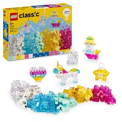 Image de LEGO® Classic 11040 La boîte de briques transparentes magiques
