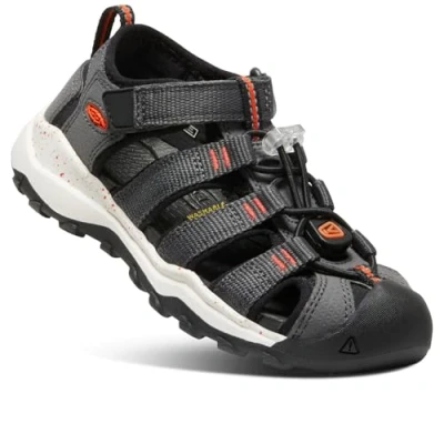 Afbeelding van Keen Newport NEO H2 Children Unisex Outdoorsandalen voor kinderen, Maat: 31, Magnet/spicy orange Textiel/ synthetisch