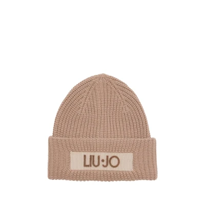 Afbeelding van LIU JO Muts, Dames, Maat: One Size, Desert taupe