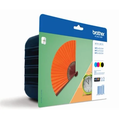 Afbeelding van Brother LC 129XLVALBP Inktcartridge 4 kleuren Voordeelbundel Hoge capaciteit