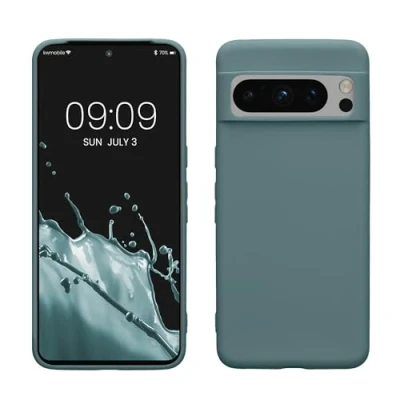 Afbeelding van kwmobile telefoonhoesje geschikt voor Google Pixel 8 Pro Hoesje smartphone Back cover in Arctische nacht