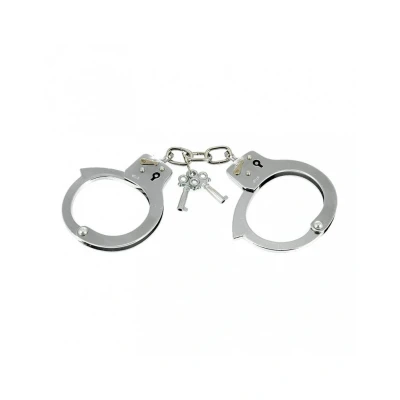 Afbeelding van Rimba Bondage Play Handboeien Metalen Politie Massief Staal