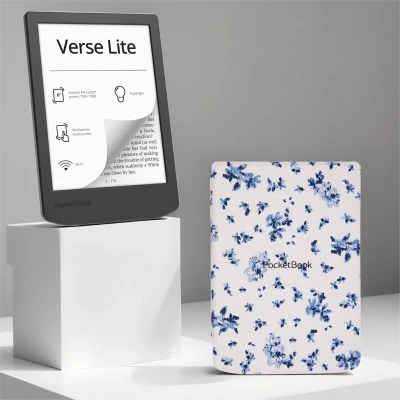 Afbeelding van PocketBook Verse Lite + Bloemen hoesje