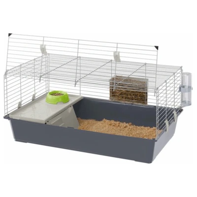 Afbeelding van Ferplast Konijnenkooi Rabbit 100 Dierenverblijf 95x57x46 cm Assorti