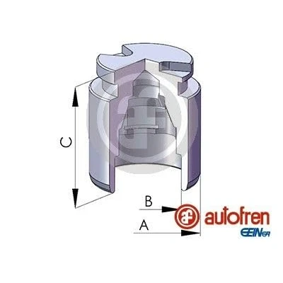 Afbeelding van AUTOFREN SEINSA D025115 Zuiger, remklauw 30 Achteras