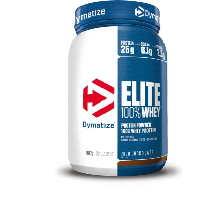 Afbeelding van Dymatize Elite Whey Protein 907gr Chocolade