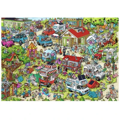 Afbeelding van Legpuzzel Holiday Resort 1: The Campsite, 1000st.