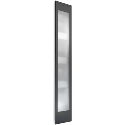 Afbeelding van Sunshower Deluxe Black UV en infrarood inbouwapparaat 32x187x16cm full body 2000watt zwart/aluminium