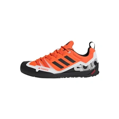 Afbeelding van Adidas Terrex Swift SOLO 2 Hiking Sneakers laag impact orange core black crystal white, Heren, Maat: 41 1/3 Kunststof/ textiel