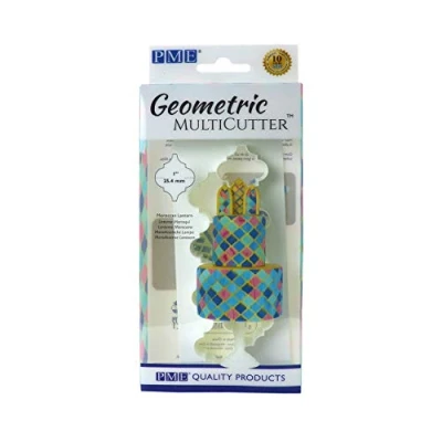 Afbeelding van PME GMC181 Geometrische uitsteekvorm voor taartdecoratie, Marokkaanse lantaarn, klein