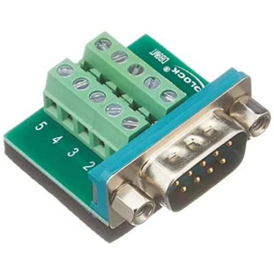 Afbeelding van Delock Adapter 65269 D sub male connector 180 Aantal polen: 9, 10 1 stuk(s)