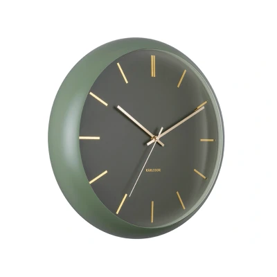 Afbeelding van Karlsson Wall Clock Globe moss green