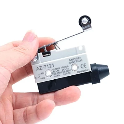 Afbeelding van ANCLLO 2 stuks 10 A Micro Switch AZ 7121 Small Horizontale Stroke Limiet Reset TZ 1NC/1NO
