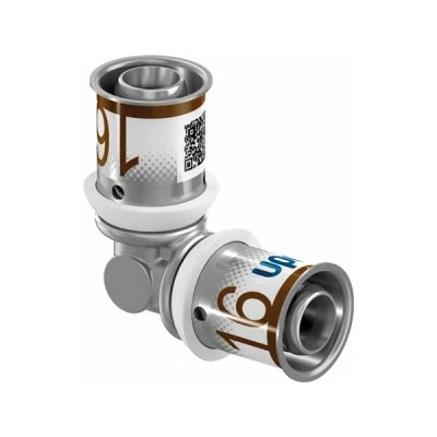 Afbeelding van Uponor S Press Plus perskoppeling Ø16x16 knie. Artikelnr: 1070523
