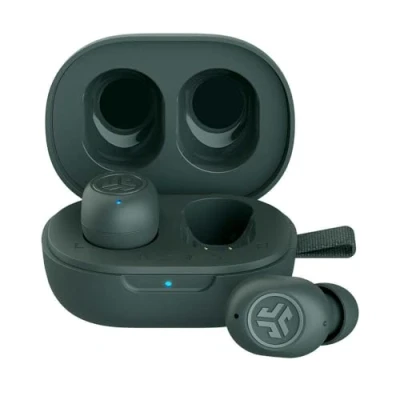 Afbeelding van JLab JBuds mini draadloze oordopjes EQ geluidsinstellingen Bluetooth met ultra klein design Google fast pair Touch sensoren Groen