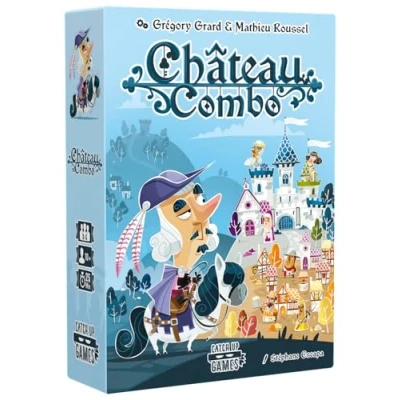 Afbeelding van Blackrock Games Chateau Combo tactisch en snel kaartspel van 2 tot 5 spelers strategie reflectie 10 jaar ouder ideaal gezelschapsspel tussen vrienden