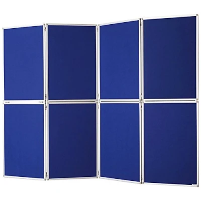Afbeelding van Opvouwbare prikbord magnetoplan, inclusief draagtas, 2440 x 1810 mm