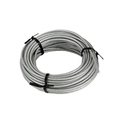 Afbeelding van Connex DY2701386 staal/gegoten kunststof kabel met textielkern, 15 m x 4 mm