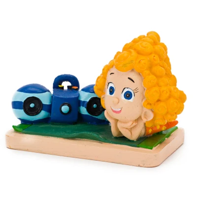 Afbeelding van Nickelodeon Decor Bubble Guppies Deena Aquarium Ornament 4.5x8.25x5.7 cm