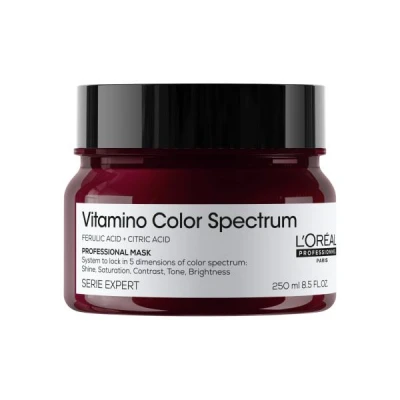 Afbeelding van L’Oréal Professionnel Vitamino Color Spectrum Masker Hydrateert en verzorgt Kleurbescherming voor gekleurd haar 250 ml