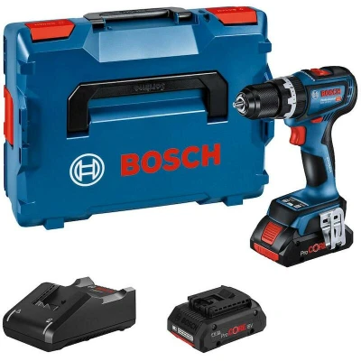 Afbeelding van Bosch Professional GSB 18V 90 C Accu klop /schroefboormachine 4.0Ah in L Boxx 06019K6104
