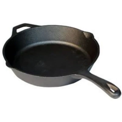Afbeelding van Camp Chef Skillet Gietijzeren Koekenpan Ø 25 Cm Zwart Pannen
