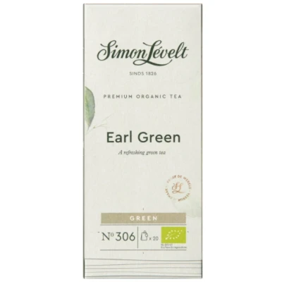 Afbeelding van Simon Lévelt Earl Green 20 builen Groene thee