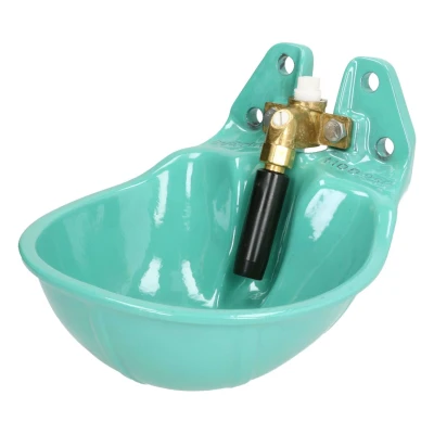 Afbeelding van Suevia Drinkbak model 25R, 1/2&quot; messing, Suevia, Groen Geschikt voor Rundvee Koeien